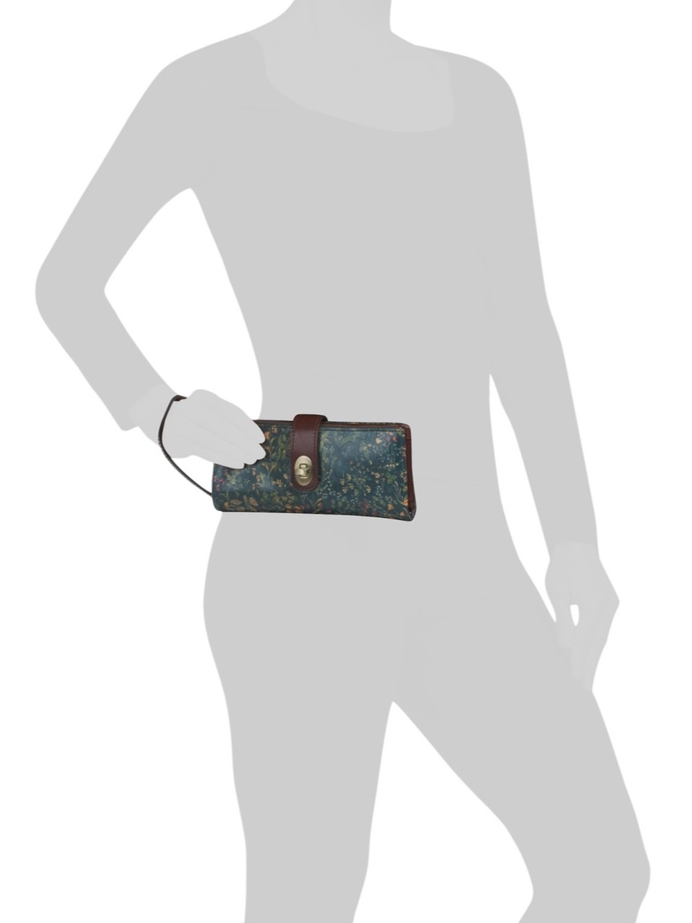NWT-Patricia Nash-Tuscan Fields💐Annesley Bifold Wristlet Wallet-$129 - Picture 12 of 12